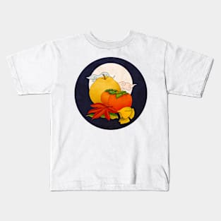 Minhwa: Autumn in Korea D Type (Korean traditional/folk art) Kids T-Shirt